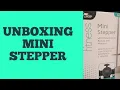Mini stepper demonstration and first impression Aldi find for my at home gym 2020