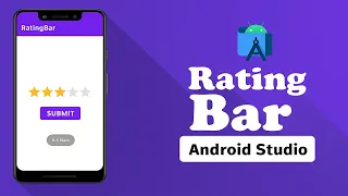 Create a Rating Bar in Android Studio Step-by-Step Tutorial