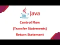 Tutorial 23 Return Statement Transfer Statement Hindi LEARN2EARN LABS