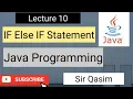 IF Else IF Statement in java with examples Tutorial for Beginners Lecture 10 in