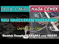 Lagu KAU HANCURKAN HARAPANKU - Nasida Ria Versi Dangdut KARAOKE ADEM Rasa ORKES || Nada Cewek