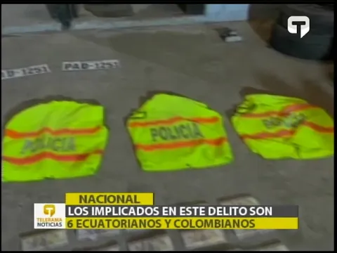 Desarticulan banda que pretendía circular USD. 1.5 millones falsos en Ecuador