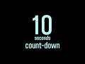 10 seconds timer countdown timer number color light blue
