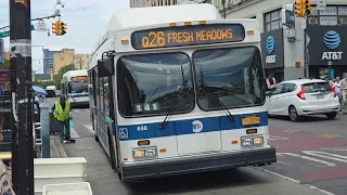 MTA Bus Onboard 2013 New Flyer C40LF CNG on the Q26 from Flushing to Fresh Meadows