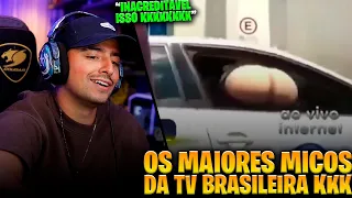 CORINGA REAGINDO AOS MAIORES E PIORES MICOS DA TV BRASILEIRA!! VIDEO ENGRAÇADO