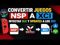 Convert NSP games to XCI with Switch Army Knife PC Add DLC and updates Decompress NSZ to NSP 2026