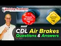 CDL Air Brakes Test 2024 MOST Common Questions and Answers
