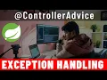 Spring C - Exception Handling Top 3 Uses of ControllerAdvice ExceptionHandler ModelAttribute