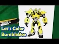 BumbleBee From TRANSFORMERS Autobot Coloring Pages SAILANY Coloring Kids