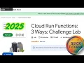 Build Serverless Applications with Cloud Run Functions Challenge Lab ARC104