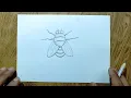 How to draw housefly step by step so easy