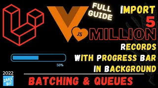 laravel queue tutorial with project example Laravel batch with progress bar Super Simple 2022