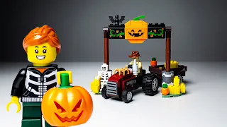 Lego 40423 Halloween Hayride speed build review