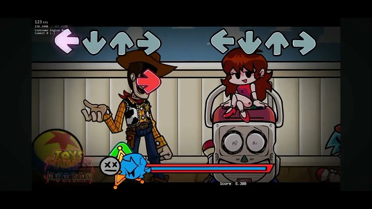 My new plaything V2 Playing as woody.exe lost woody fnf