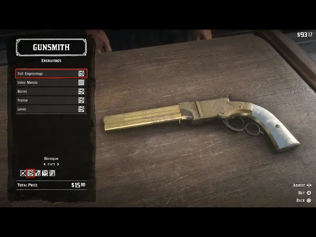 Red Dead Redemption 2 - Weapons &amp; Weapon Customization (RDR2 2018) PS4 Pro