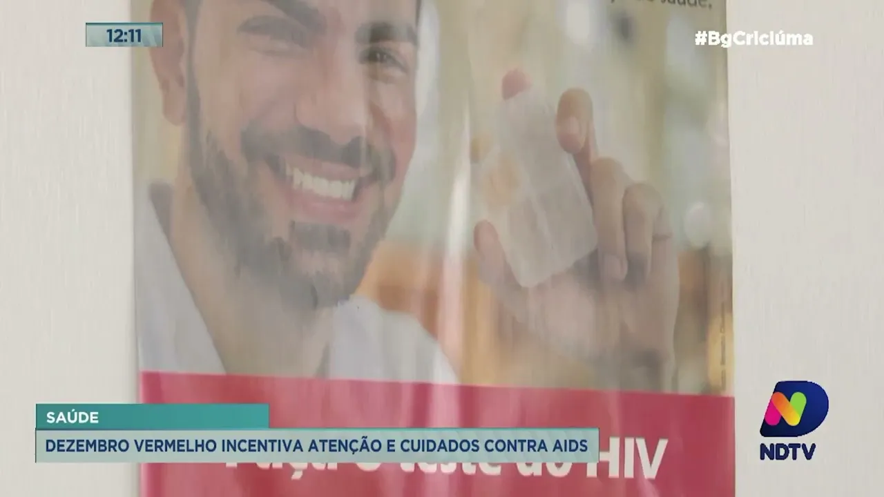 Dezembro Vermelho incentiva atenção e cuidados contra a Aids