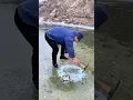 Amazing! How to fish in a frozen lake 🎣