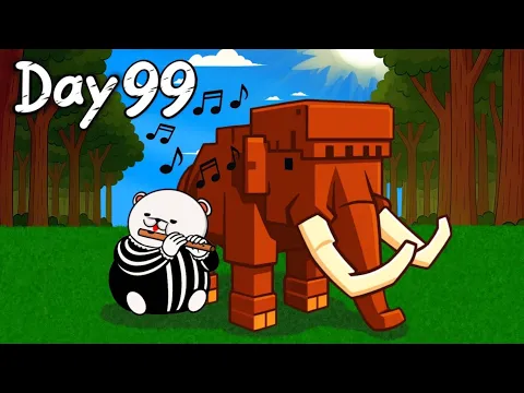 Video Thumbnail: เลี้ยงแมมมอธในป่า 99 คืน 🌲 Roblox