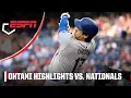 Shohei Ohtani doubles 3 TIMES in Dodgers win vs Nationals ESPN MLB