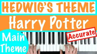 Download How to play HEDWIG'S THEME - Harry Potter Piano Tutorial MP3