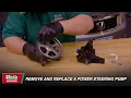 DIY - How To Remove and Replace a Power Steering Pump