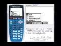 Slope of Secant line by TI 84 Plus