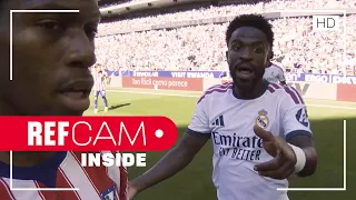 REFCAM POV: Atlético de Madrid vs Real Madrid 👀