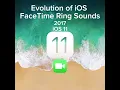 Download Lagu Evolution of iOS FaceTime Ring Sounds #ios #smartphone #appicons #facetime
