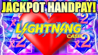 Download ★JACKPOT HANDPAY!★ LIGHTNING CASH HEART THROB 😍 Slot Machine (Aristocrat) MP3