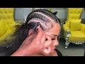 HOW TO 5 MINUTE 6 STITCH BRAIDS Hairstyles BRAIDS BY ANTOINETTE