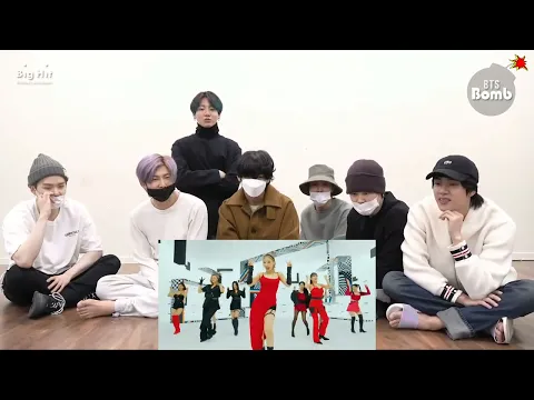 Download MP3 BTS REACTION TO TWICE  \