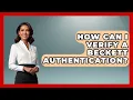 How Can I Verify A Beckett Authentication - The Memorabilia Zone