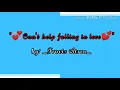 Download Lagu can't help falling inlove lyrics video by: Travis Atreo