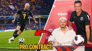 I'M MOVING ABROAD TO BE A PRO FOOTBALLER!