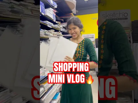 ✨😍Shopping Mini Vlog🔥|| Ammu Bloopers|| #shortsfeed #shortsviral #shorts #minivlog #shortsyoutube