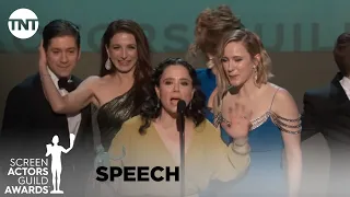 The Marvelous Mrs Maisel Award Acceptance Speech 26th Annual SAG Awards TNT