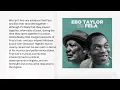Minibego Sound System - A Tribute to Ebo Taylor (part 2)