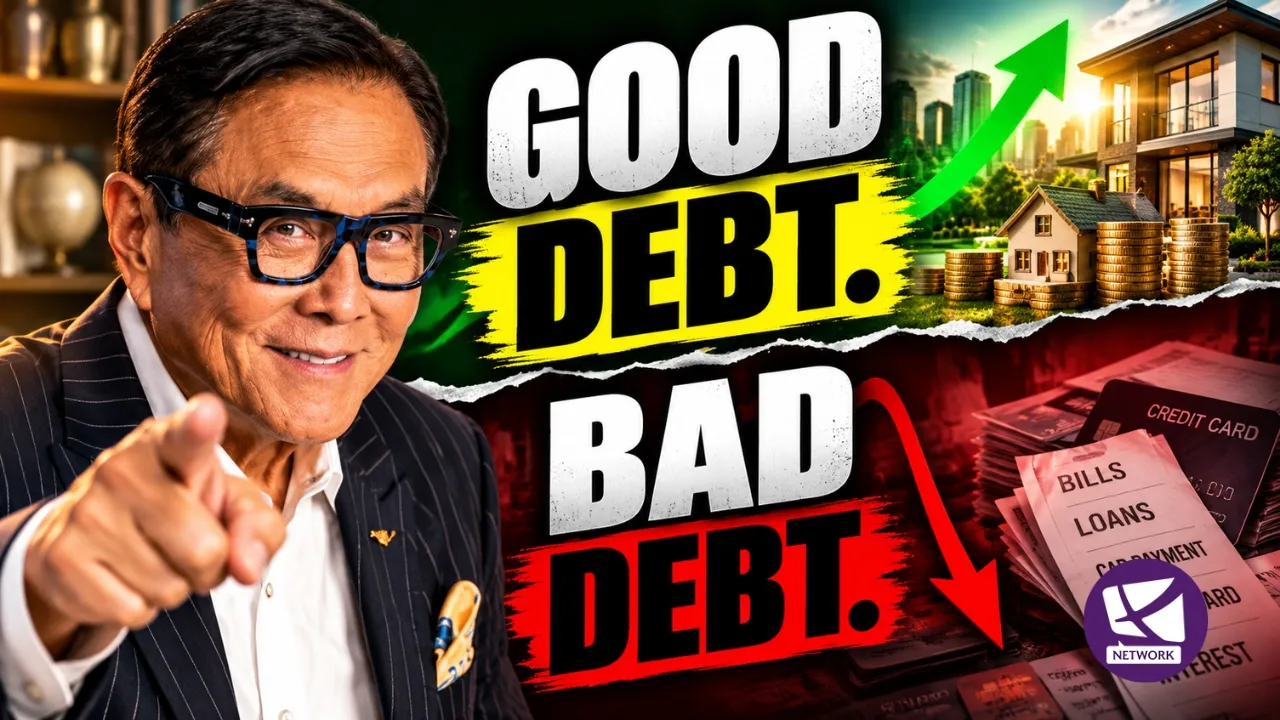 Robert Kiyosaki Explains the Difference Between Good Debt and Bad Debt and Why That Matters