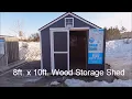 Lowes Heartland 8ft x 10ft Belmont Gable Engineered Wood Storage Shed