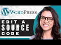 How to Edit Source Code Files in WordPress WordPress Tutorial 2025