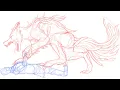 Drawing a Hellhound part 1