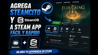 How to Add Steamcito and SteamDB to Steam WITHOUT Programs