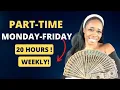 2 Part-Time Monday-Friday Careers APPLY NOW 3rd Bonus Job-Full-Time Work From Home Jobs 2022