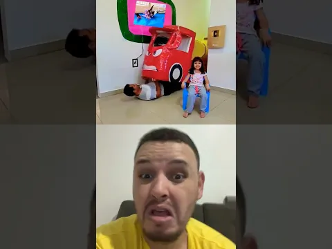 CUIDADO PAPAI 😵 #shorts #funny #cute #humor #memes
