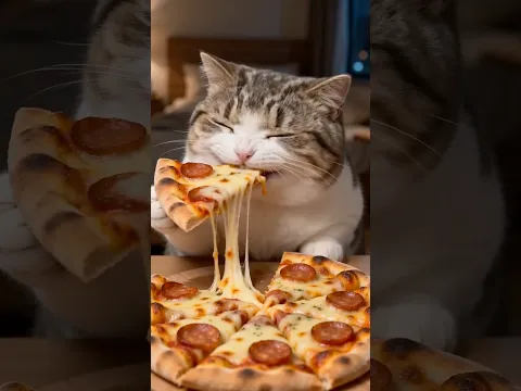 Cat’s Late‑Night Feast
