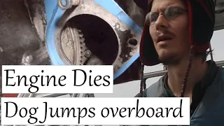 When the engine dies and your dog jumps over board what do you do? MAN OVER BOARD Dead Perkins 4.108
