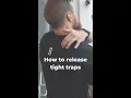 Trigger point therapy for those sore traps