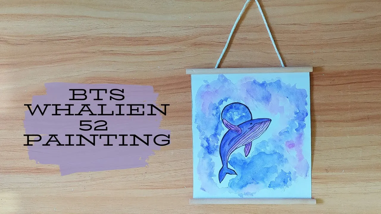 BTS Whalien 52 Inspired Painting