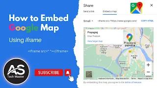 How to Embed Google Map in Your Website Using iframe