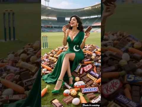 Chocolate Showdown ๐ซ Between India ๐ฎ๐ณ and Pakistan ๐ต๐ฐ Turns Funny Epic #ai #shorts #indiavspakistan